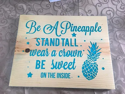 Pine Apple Sign