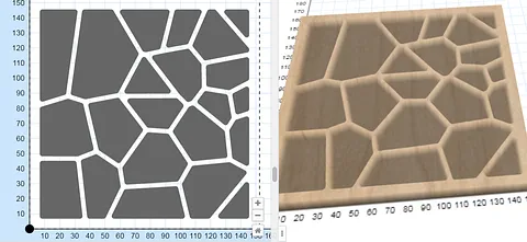 Voronoi Generator Mosaic  Tile