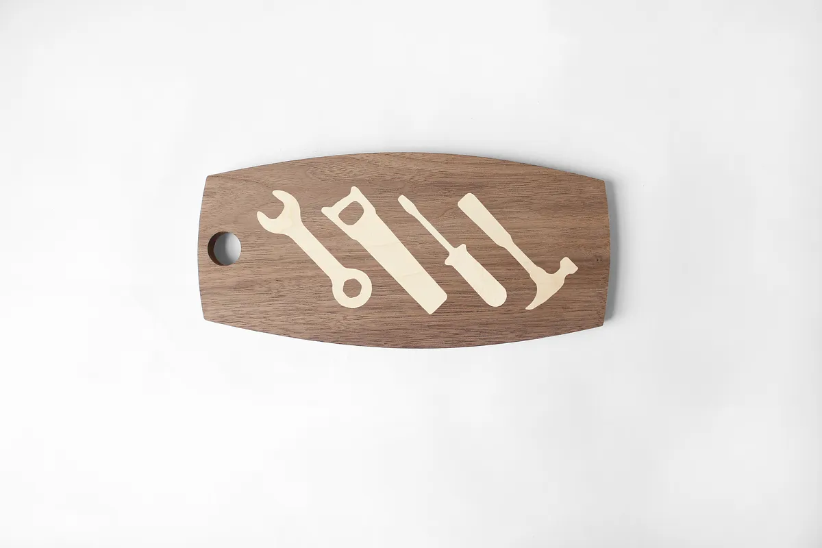 Tools Inlay Cutting Board - image 1