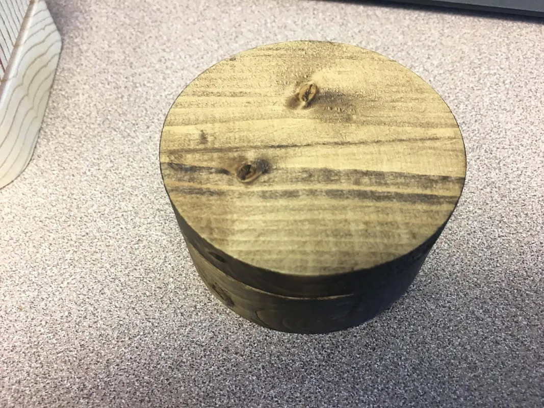2x4 project Circle Box 1/4 flat router bit - image 1