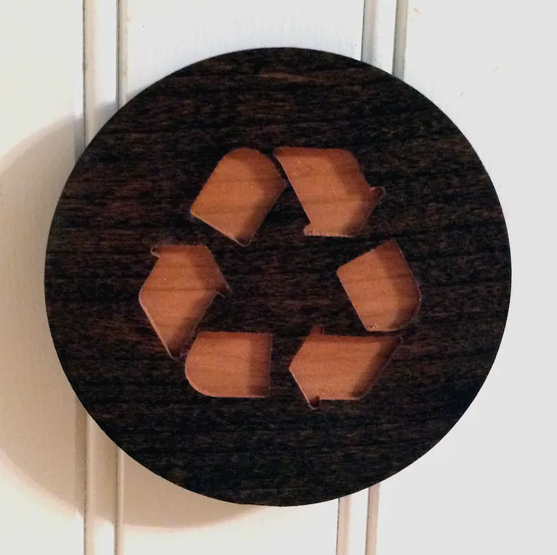 Garbage Cabinet Medallions - image 2