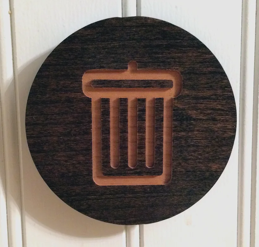 Garbage Cabinet Medallions - image 3