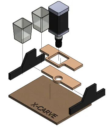 X-Carve Replica Whiskey Holder — Step-5 Assembly (image 2)