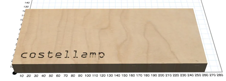 Constellamp: Constellation Lamp — The holder top layer