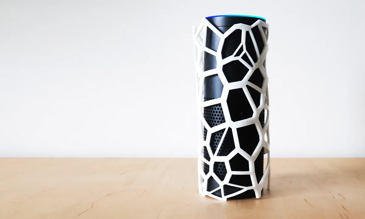 Amazon Alexa Voronoi Sculpture - image 3