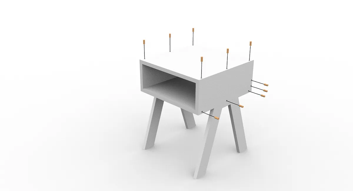 Plywood Nightstand - image 3