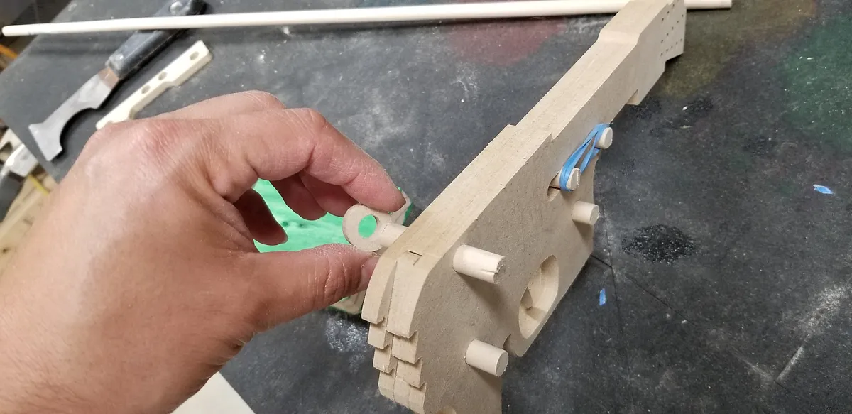Han Rubber Band gun — Alignment rings (image 2)