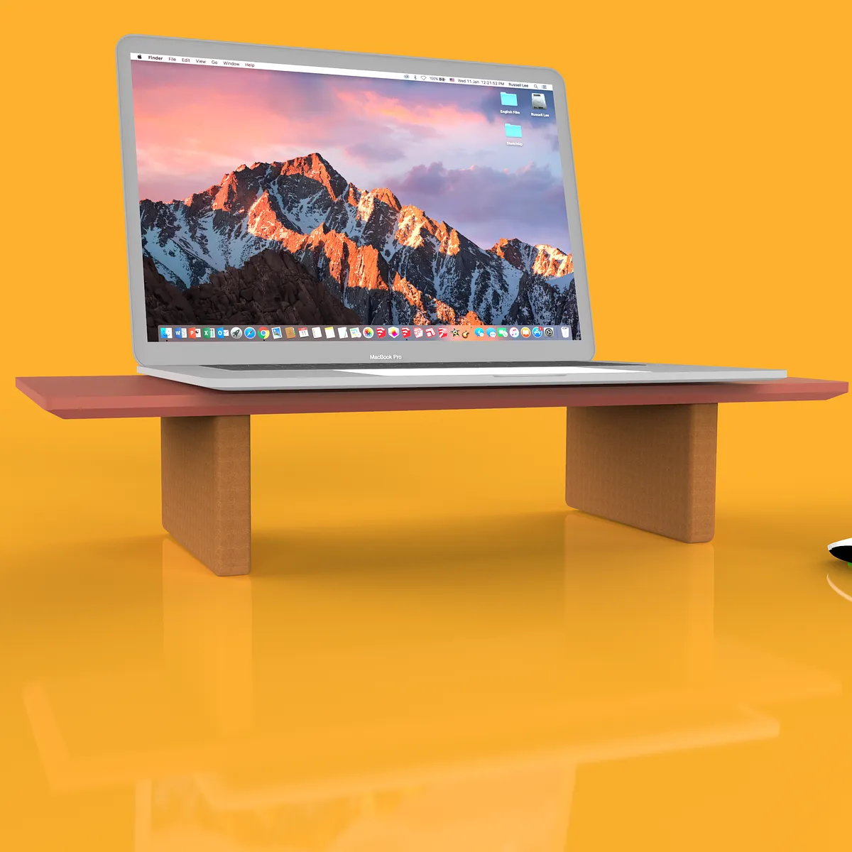 Computer Stand — Finishing