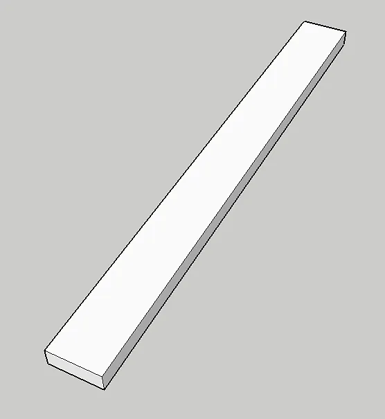 Sushi board — Circle and Corian strip (image 2)