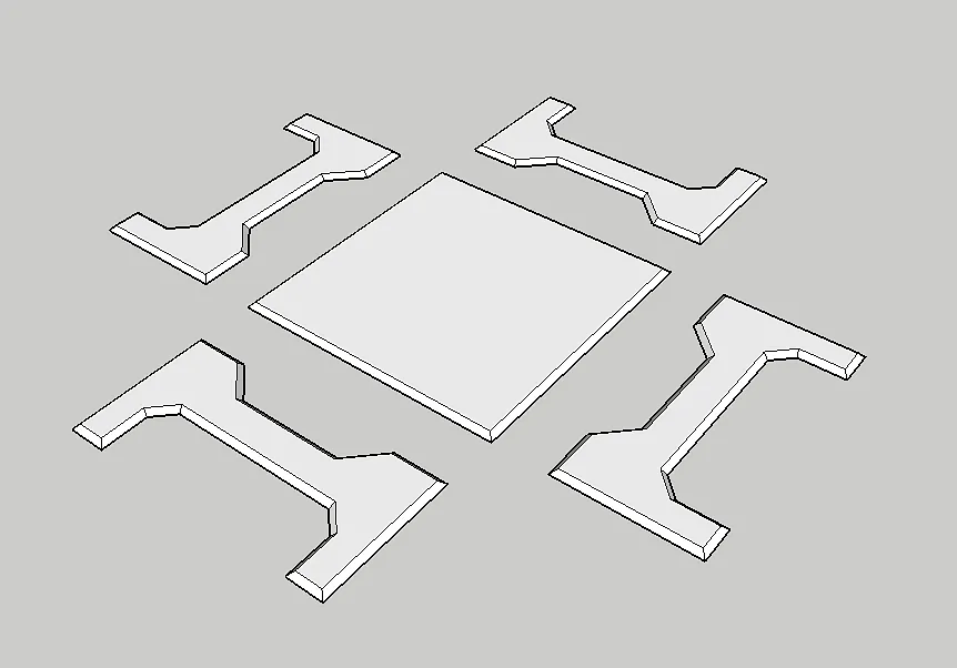 Medicine box — Side panels - bottom (image 2)