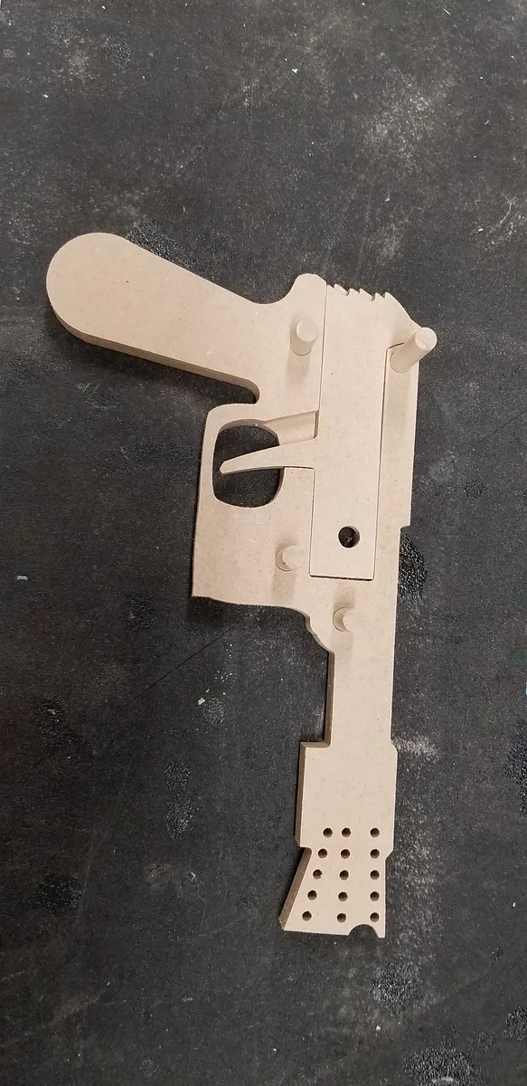 Han Rubber Band gun — First two layers (image 4)