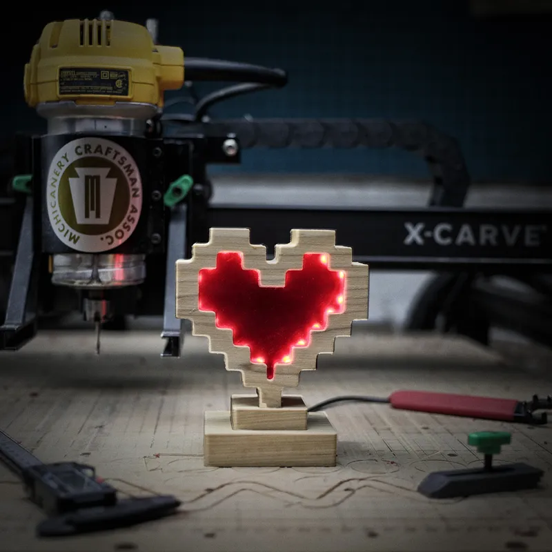 8-Bit Heart Light - image 1