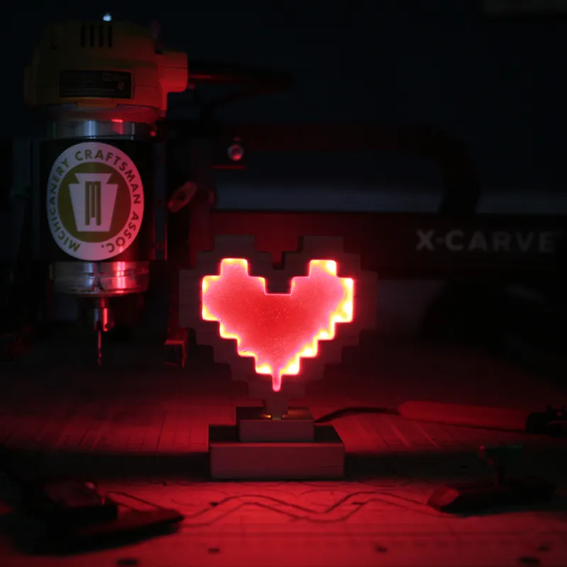 8-Bit Heart Light - image 2