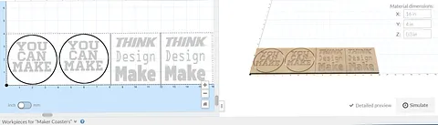 Maker Coasters