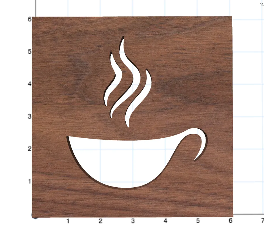 Coffee Wall Art with Changable Color Insert - image 1