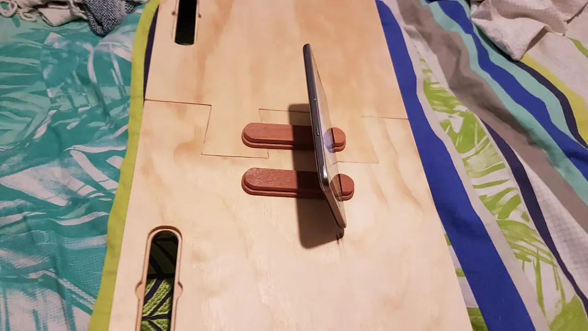 Modern Laptop Table with wireless charger - image 6