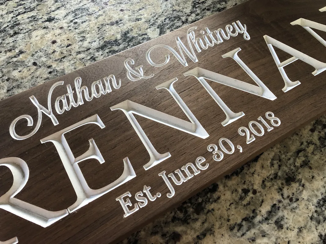 Wedding Date Sign - image 1