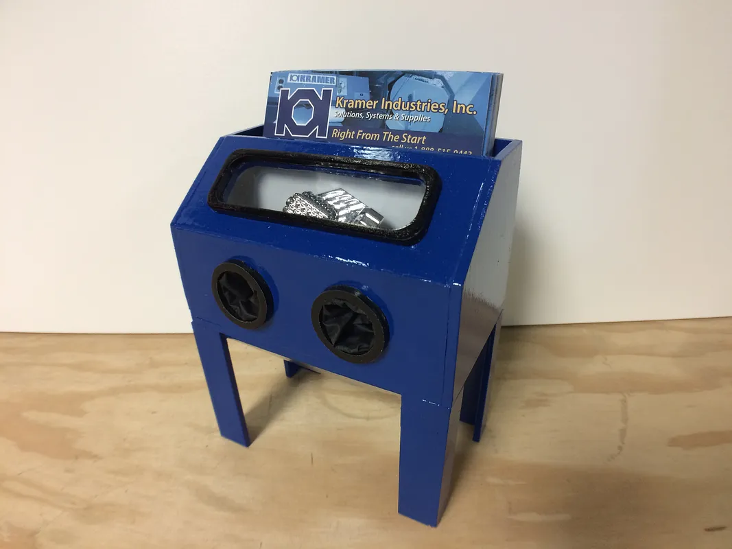 Sand Blasting Cabinet Card Holder - image 2