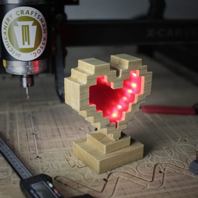 8-Bit Heart Light - image 3