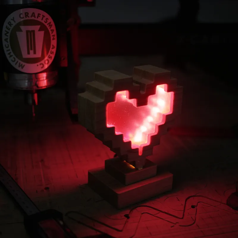 8-Bit Heart Light - image 4