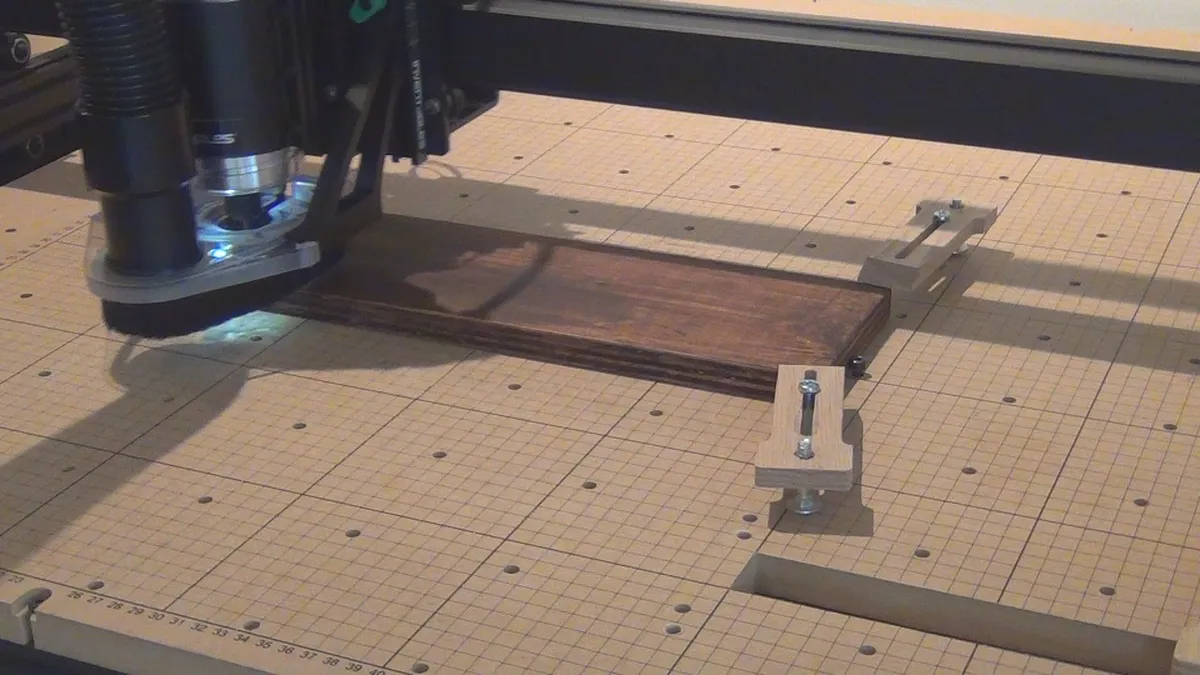 Cutter Storage Board — Prepare Blank