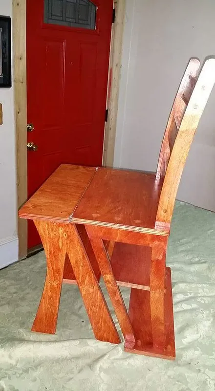  Library stool (all parts). - image 1