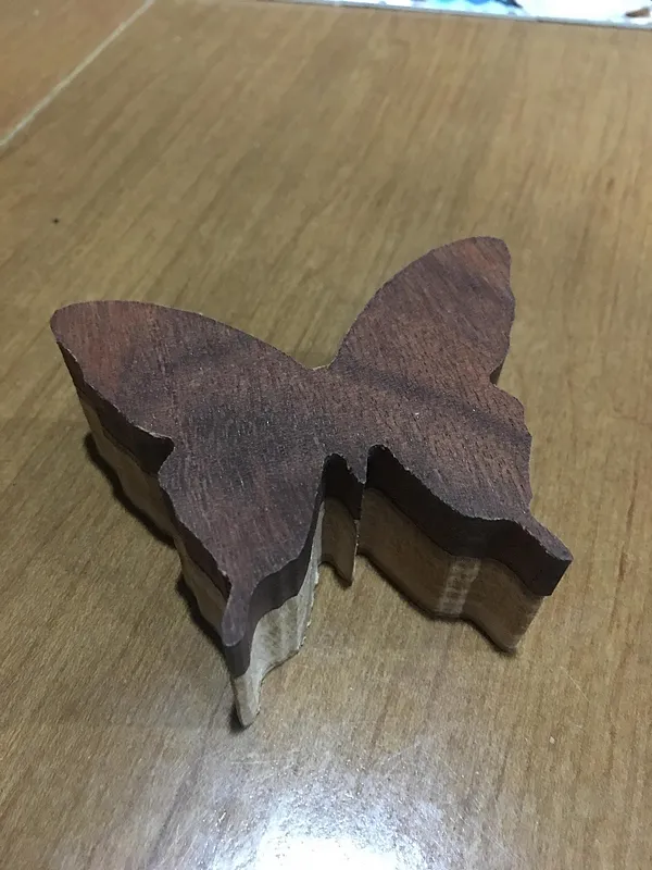 Jarrah Oak Butterfly Box - image 1