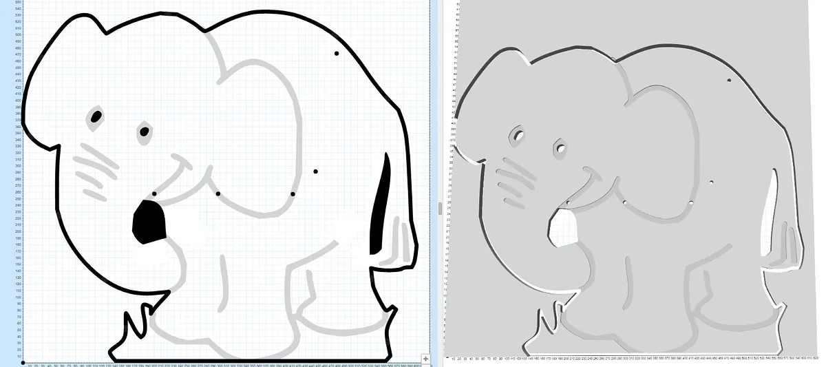 Elephant kids chair - image 3