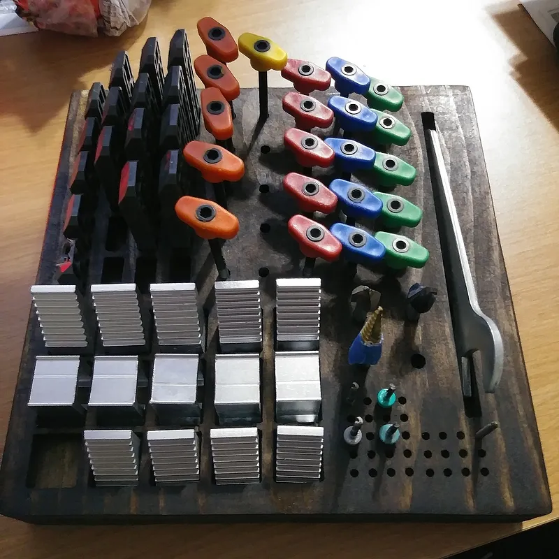 CNC Clamp and Tool storage - image 1