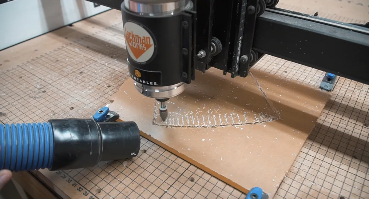 DIY Flat Pack LED Desk Lamp — Carving the Acrylic