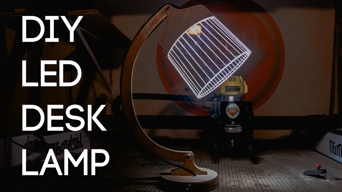 DIY Flat Pack LED Desk Lamp - image 1