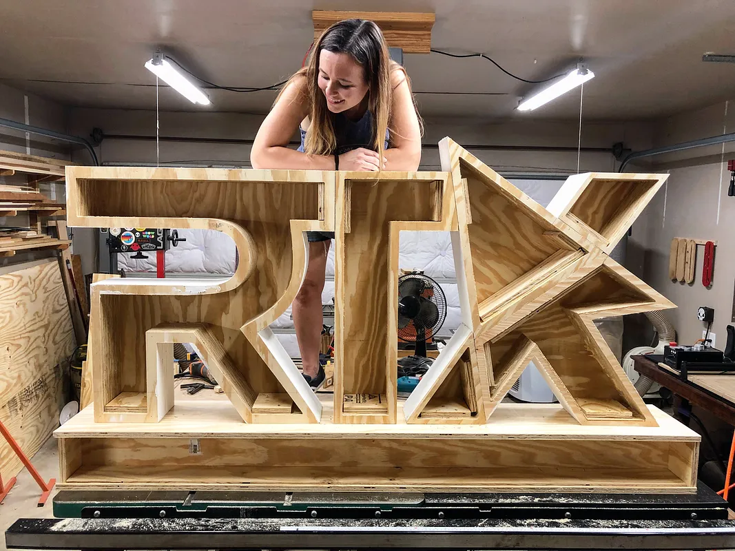 Huge RTX Sign for Rooster Teeth - image 4