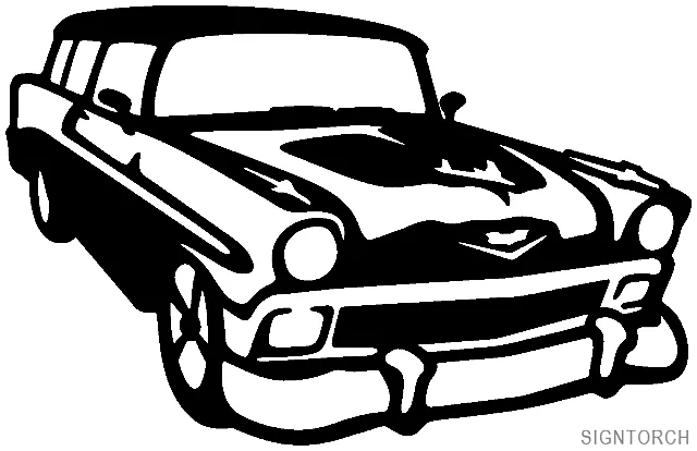 1956 chevy - image 1