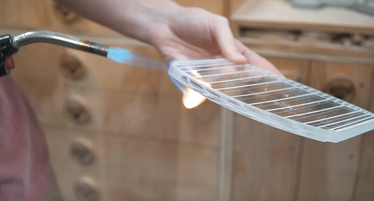 DIY Flat Pack LED Desk Lamp — Carving the Acrylic (image 3)