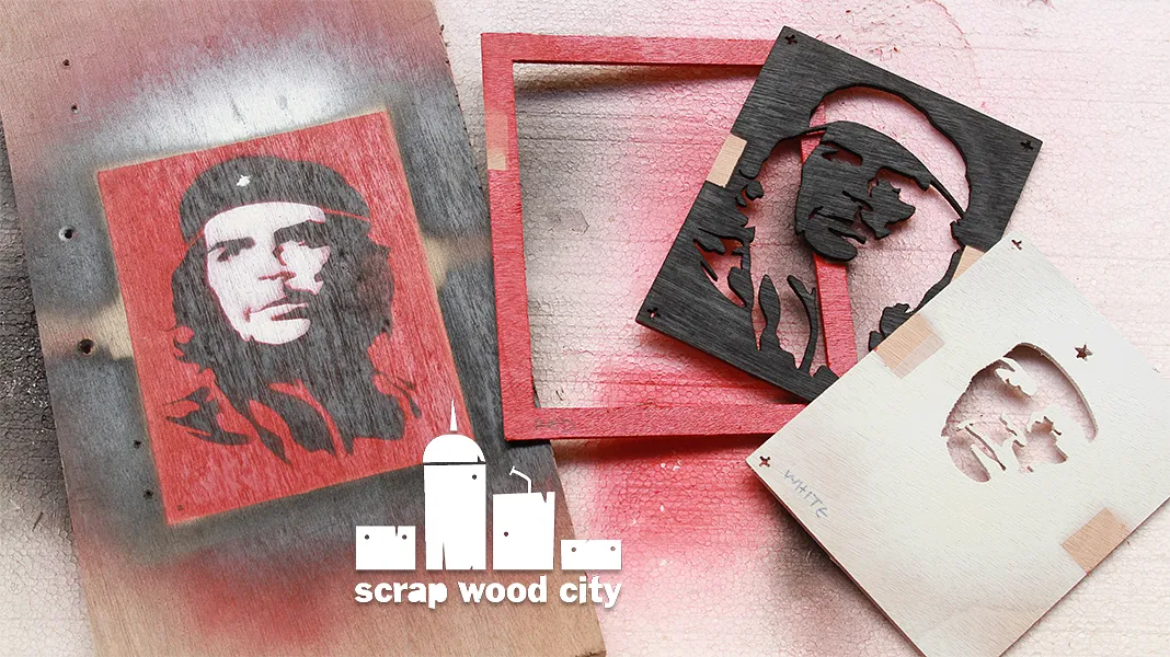 3 color stencil - image 1