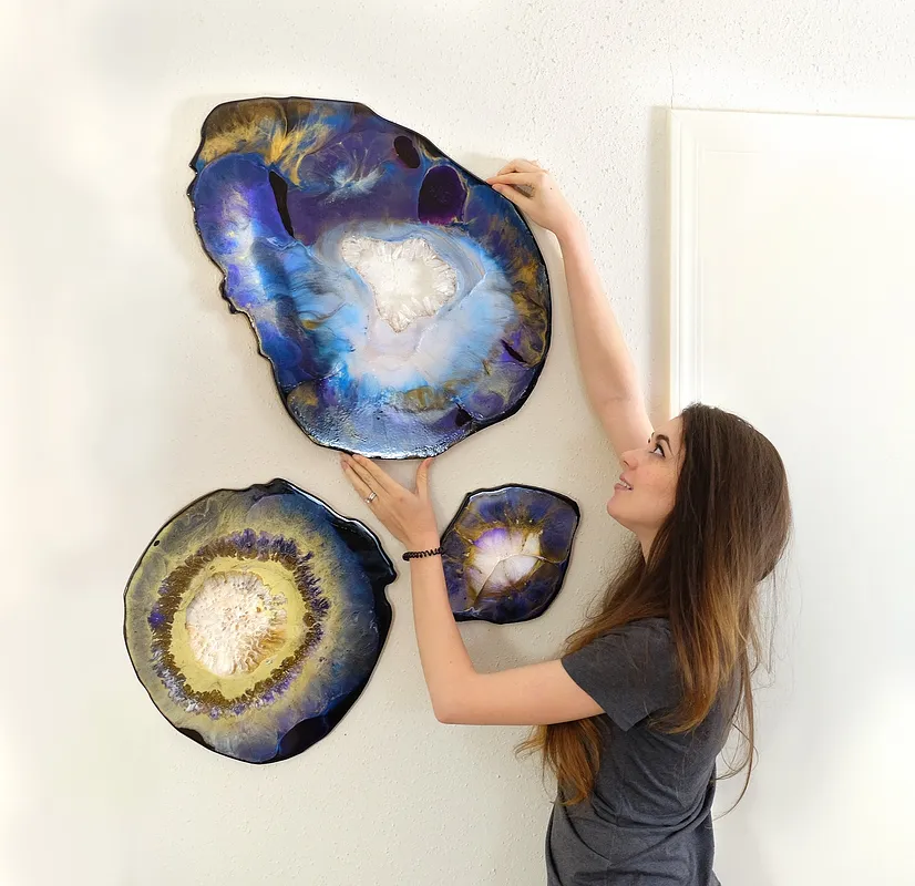 Geode Slices (3 sizes) - image 1