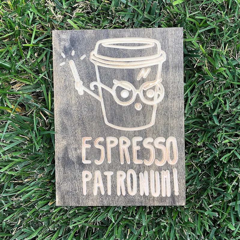 Espresso Patronum Sign - image 1