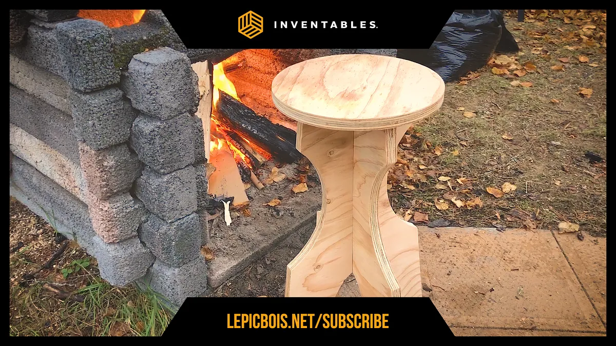 Knock-Down 30" Stool by Le PicBois — You're done!