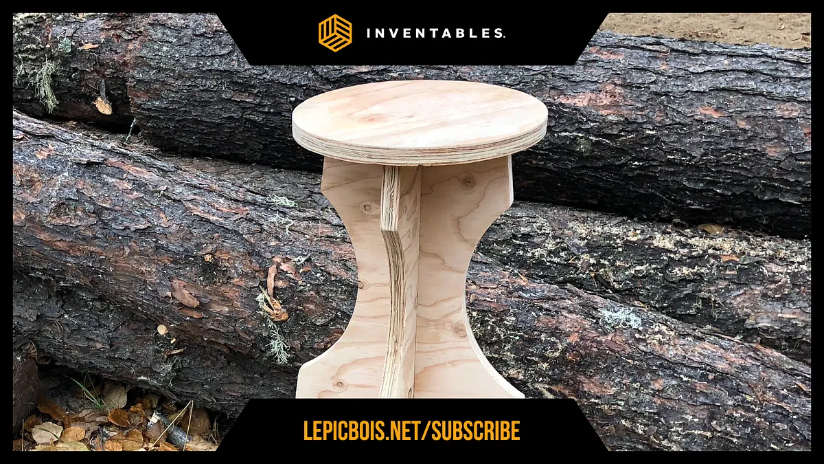 Knock-Down 30" Stool by Le PicBois - image 2