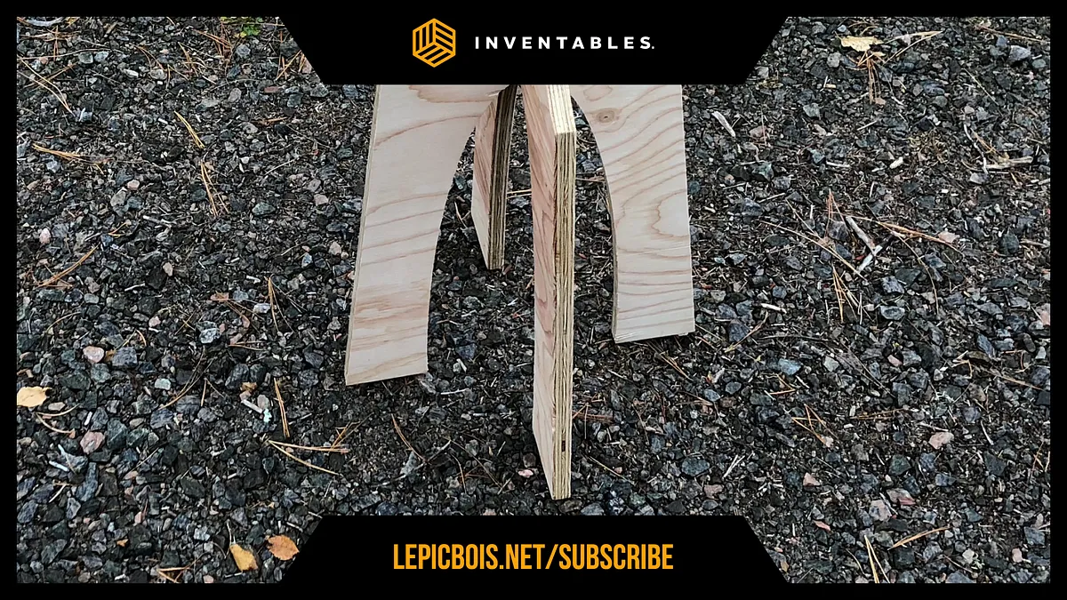 Knock-Down 30" Stool by Le PicBois - image 3