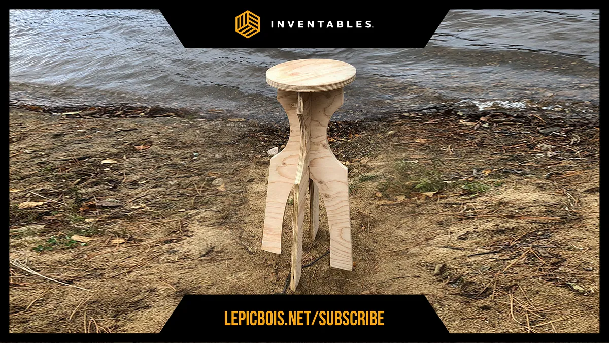 Knock-Down 30" Stool by Le PicBois - image 4