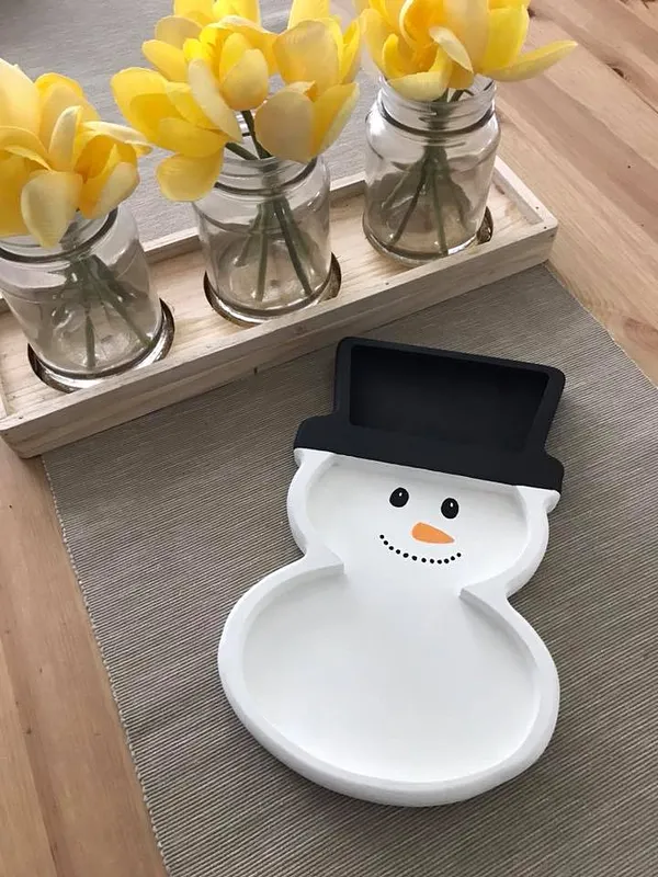 Snowman Tray - image 1