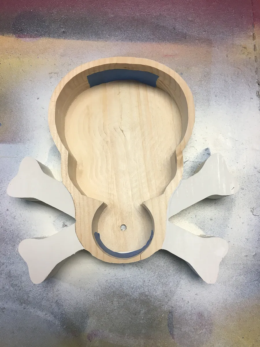 Skull Candy Machine — Paint