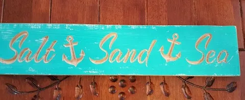 Salt Sand Sea Sign