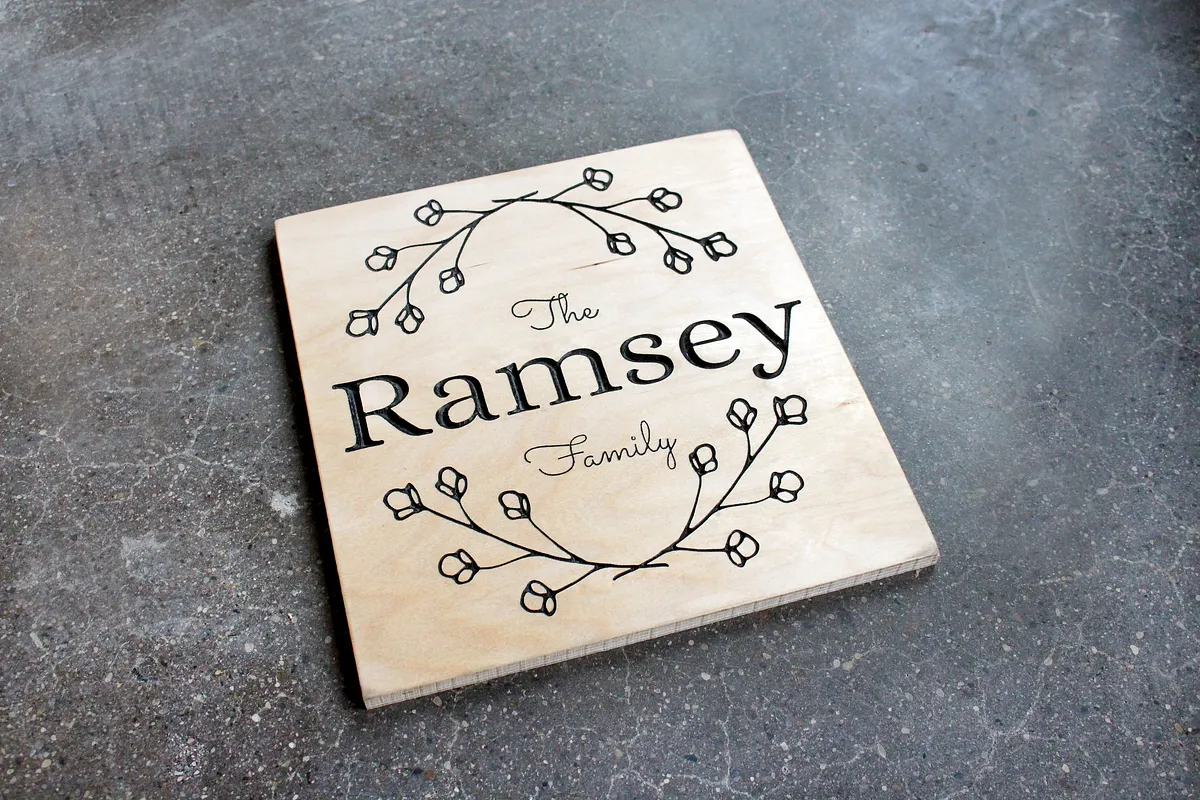 Customizable Family Sign  - image 1