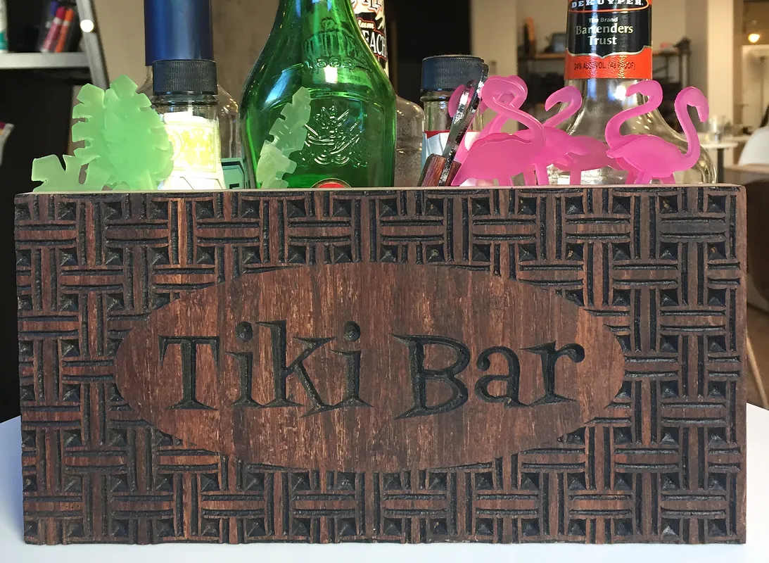 Tiki Bar Caddy - image 4