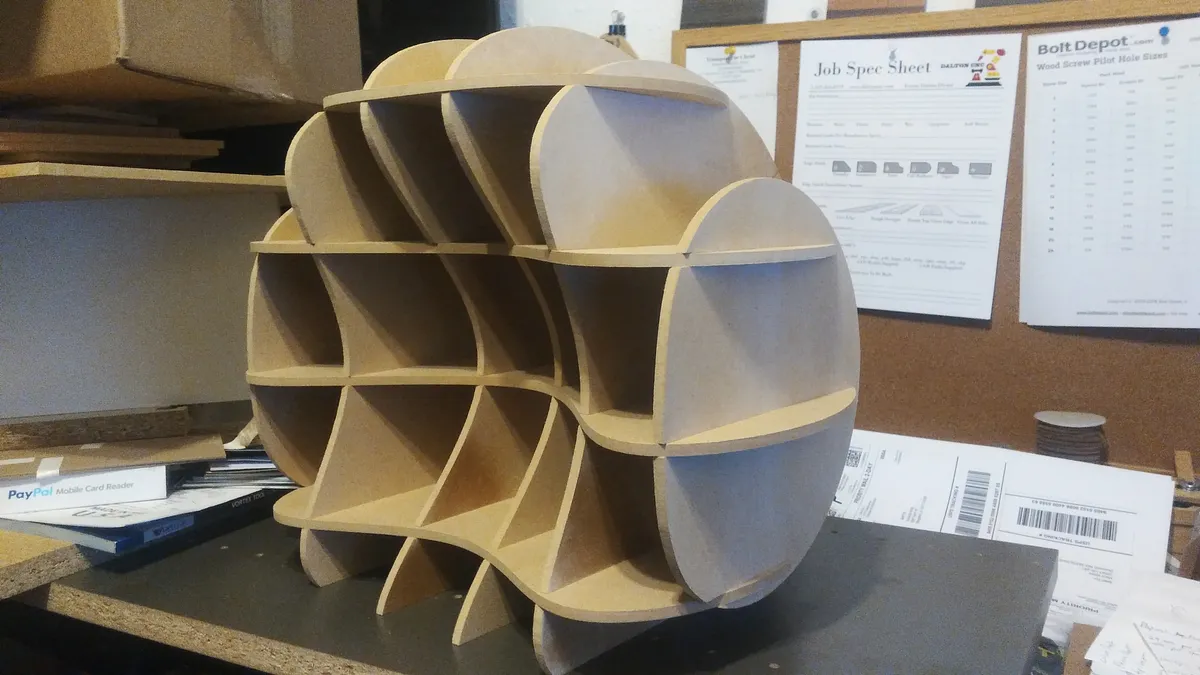 Parametric Circle Cubby - image 1