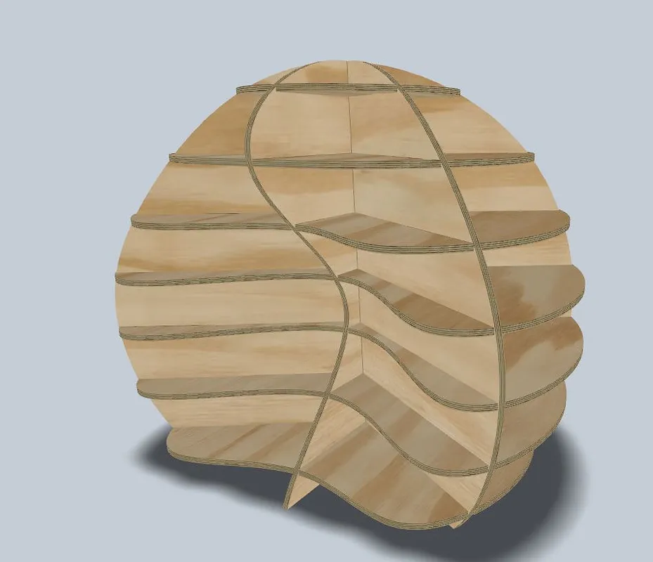 Parametric Circle Cubby - image 3