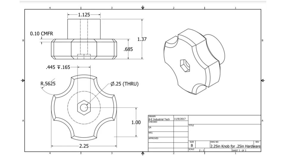 Universal Knob_B/E Industrial Tech - image 2