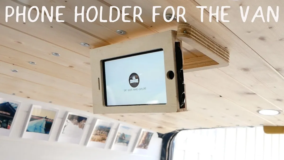 Van Flip Down Phone Holder IPhone 7+ - image 1